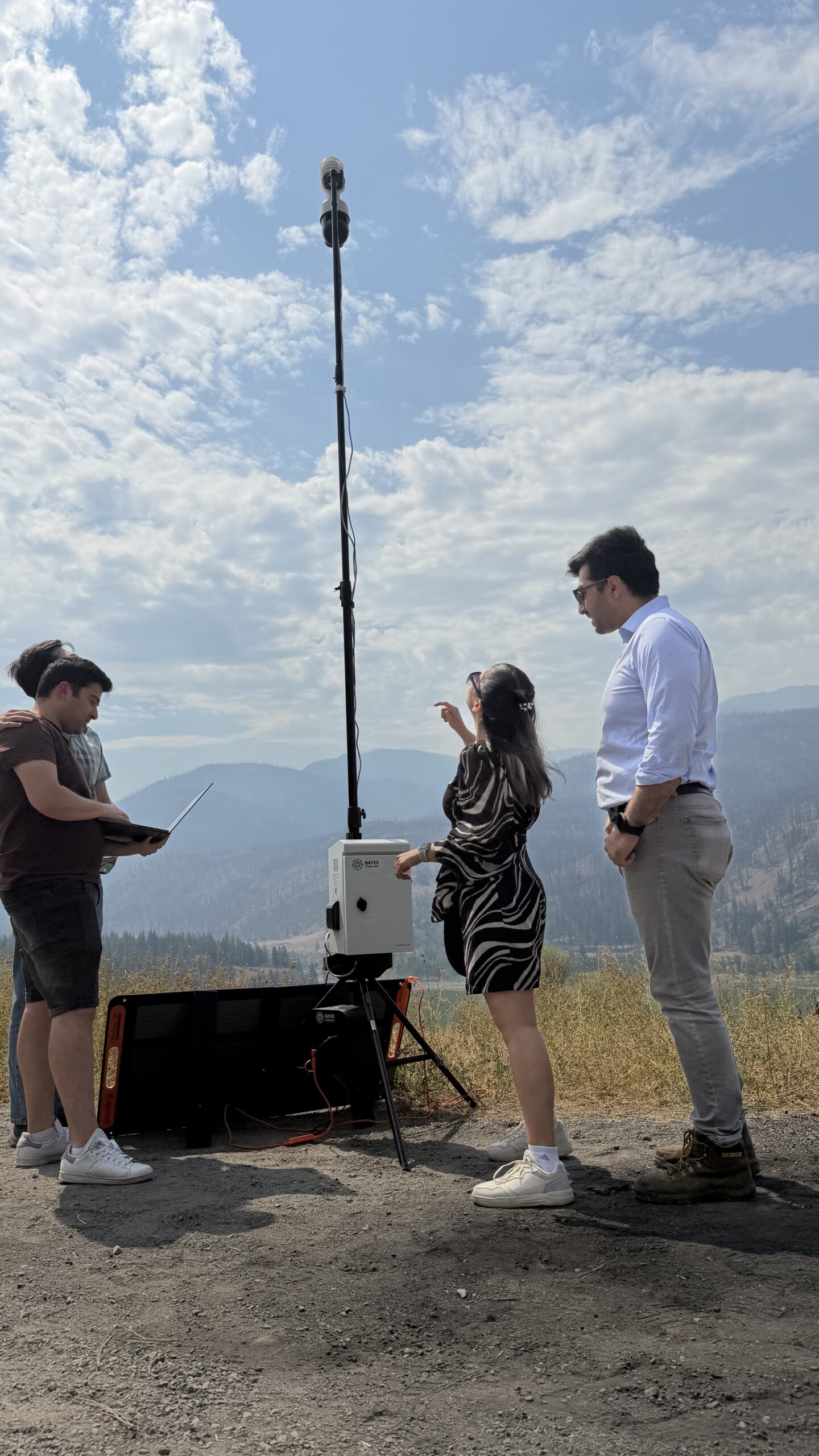 Field Testing Early Wildfire Detection in Interior British Columbia